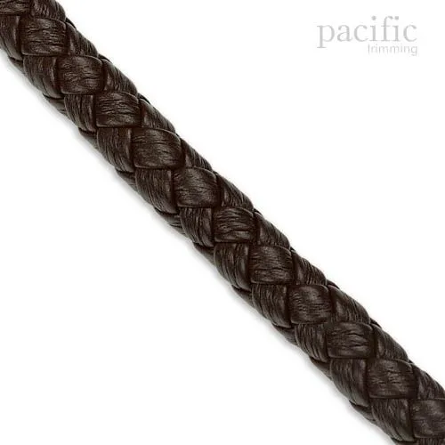 10mm Round Leather Braid : 350015CO (4 Colors Available)