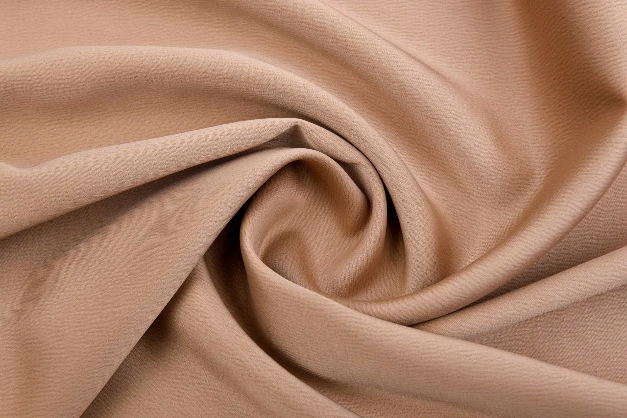 7oz matte Bridal Crepe Satin Fabric