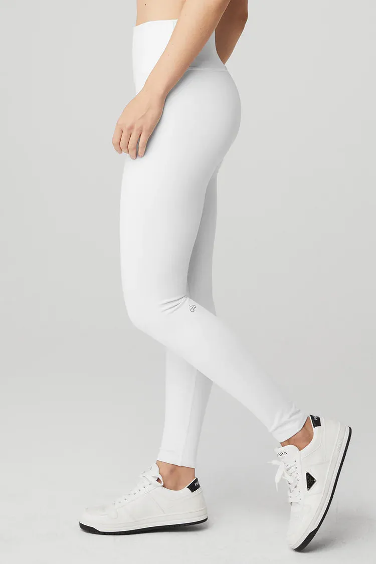 Alo Yoga Women's Airbrush High Waist No Seam Leggings - White