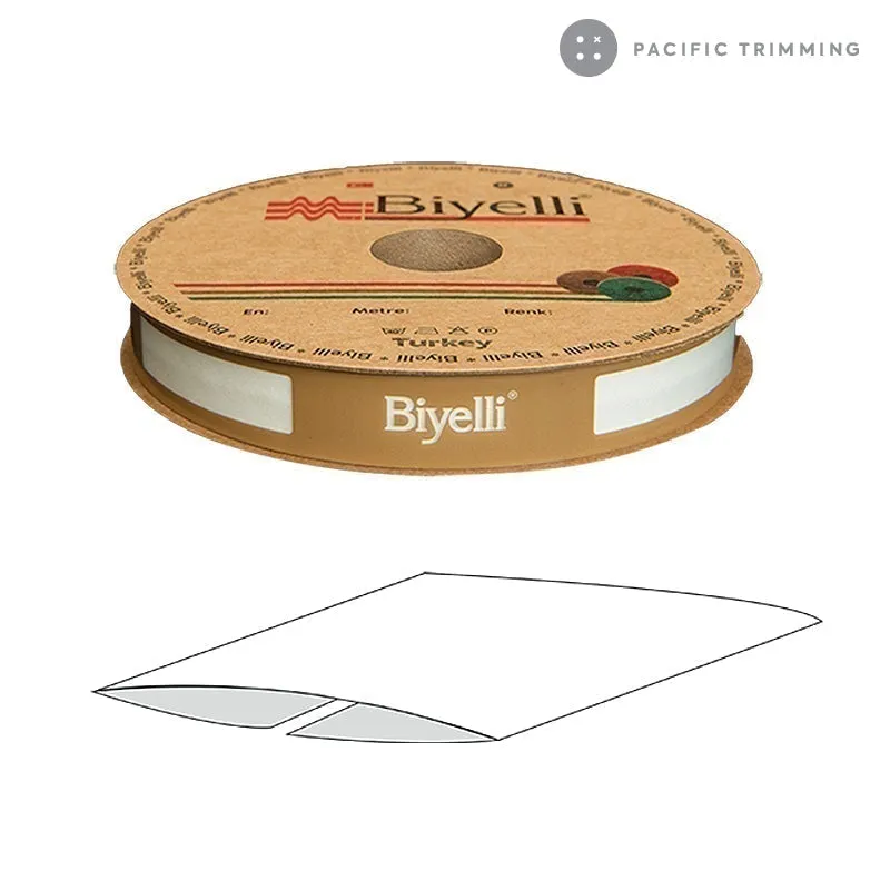 Biyelli 3/4" Satin Bias Tape #12 Red