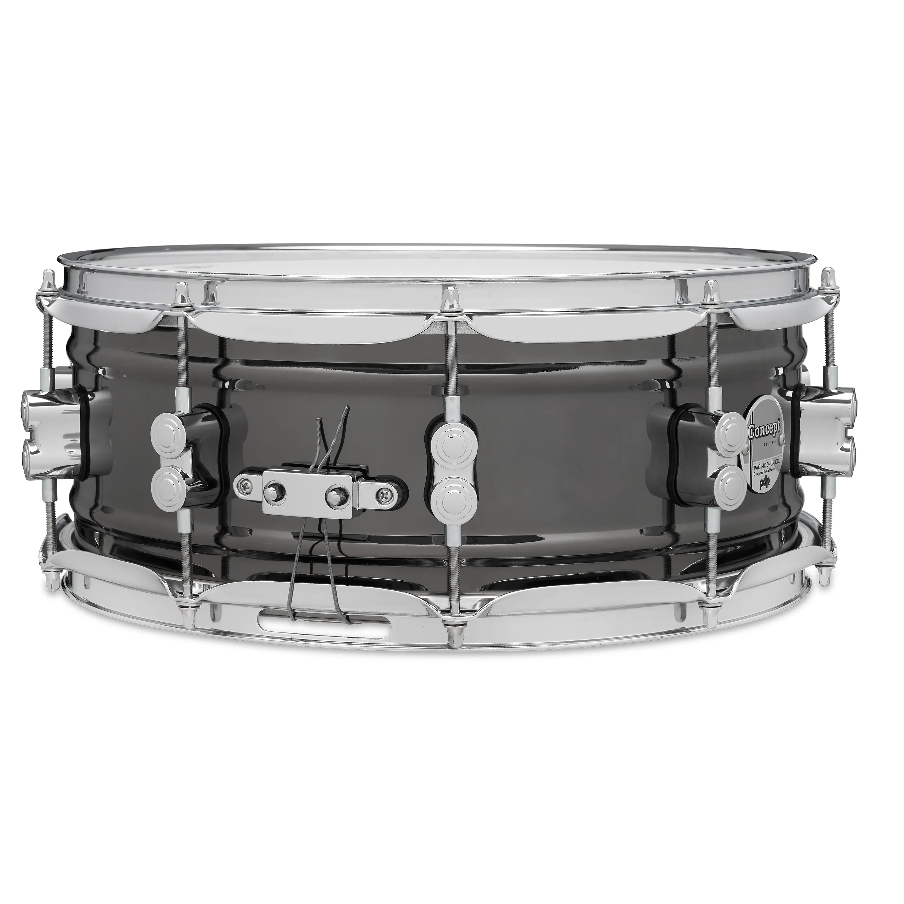 Blk Nickel Over Steel Snare, 5.5x14"