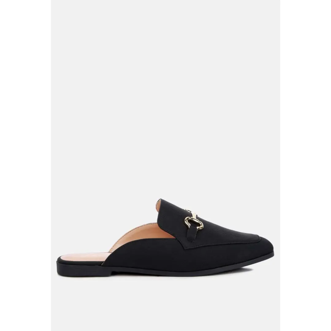 briar horsebit embellishment slip on mules