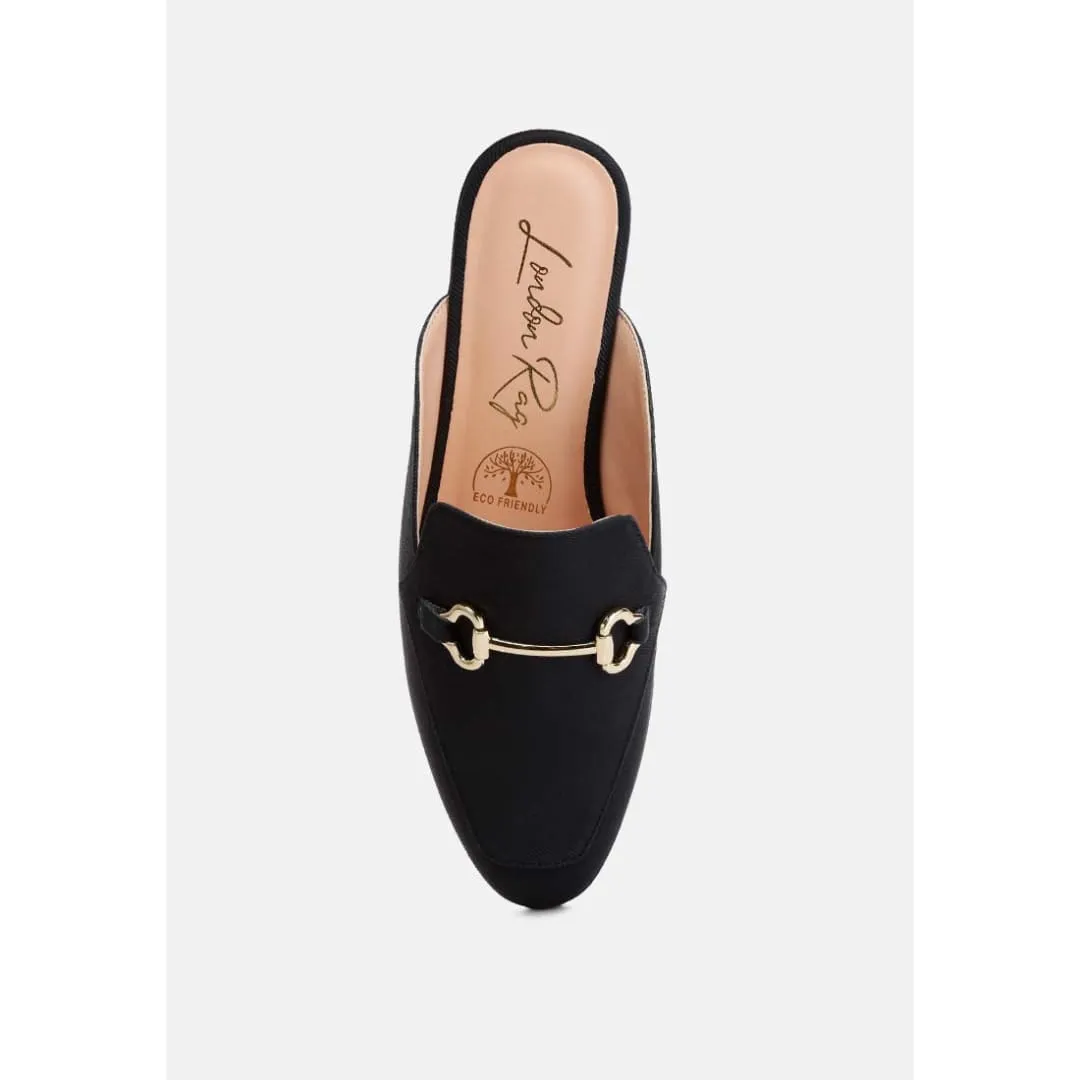 briar horsebit embellishment slip on mules