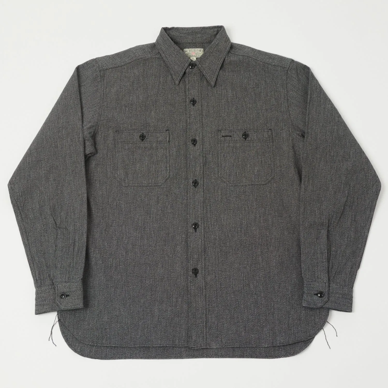 Buzz Rickson's Covert Work Shirt - Black