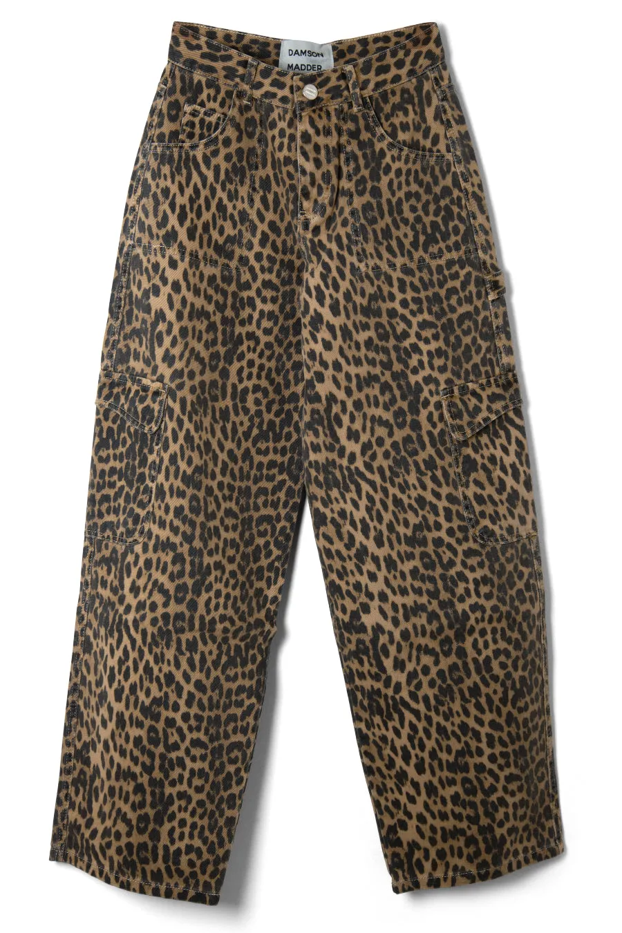 cargo jeans - leopard