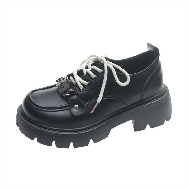 Diara Lace Up Creepers