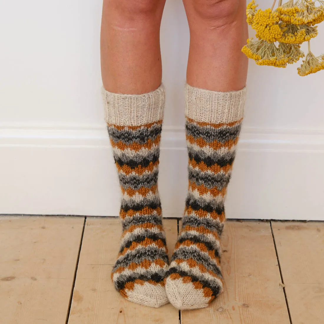 Hilda Nordic Wool Socks