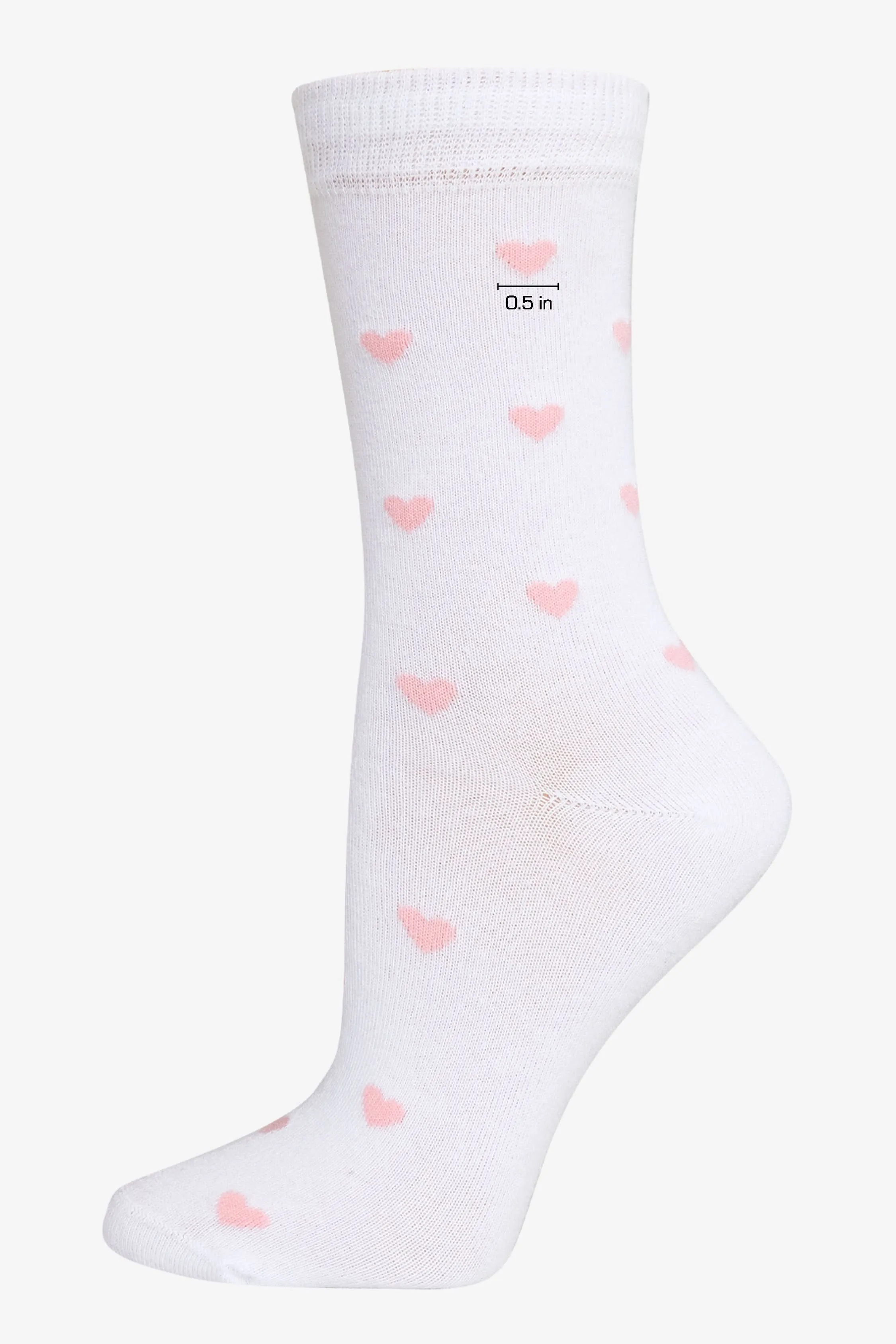 HRTSOCK-4PK - Heart Sock 4 Pack