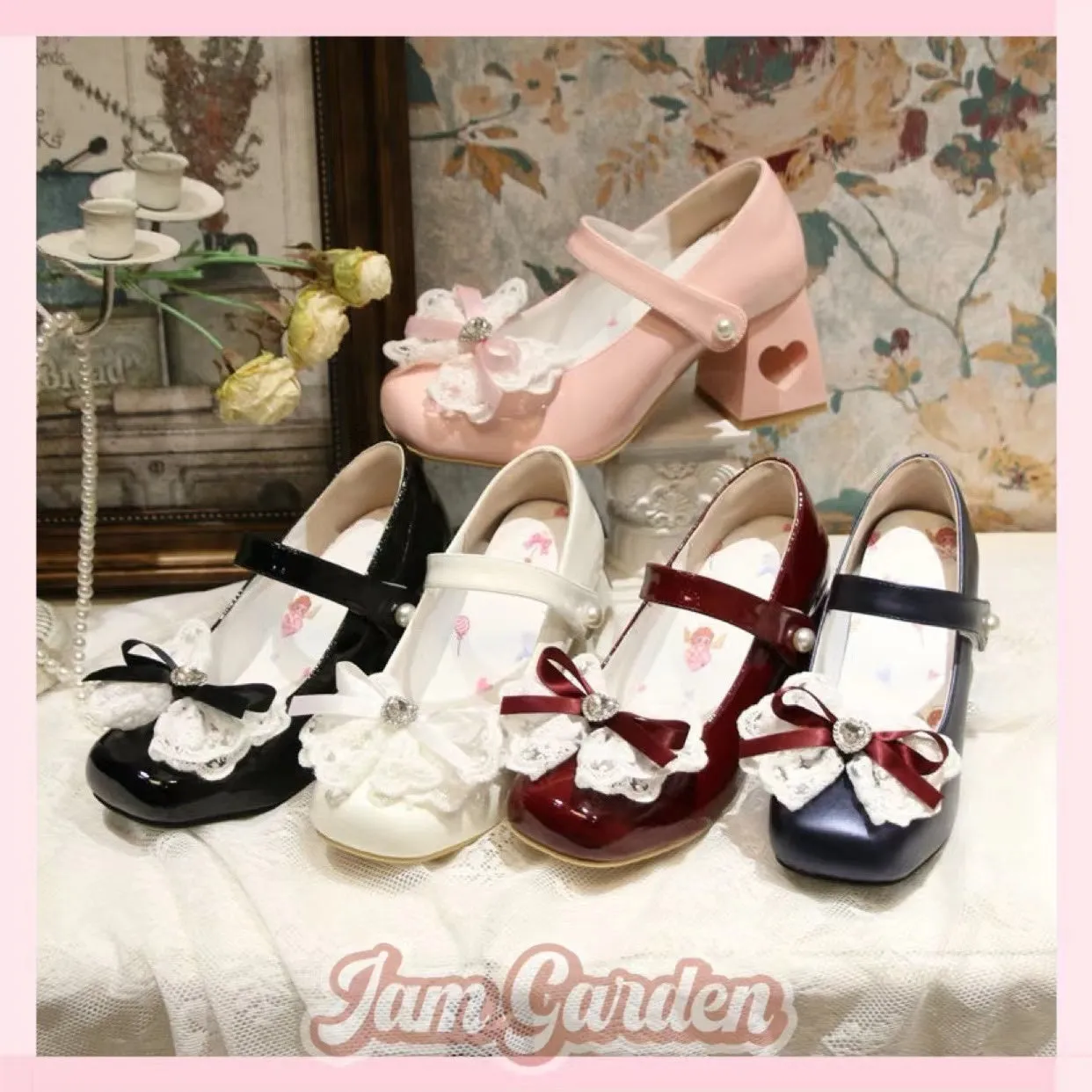 Lolita Cute Lolita Daily Medium and High Heels