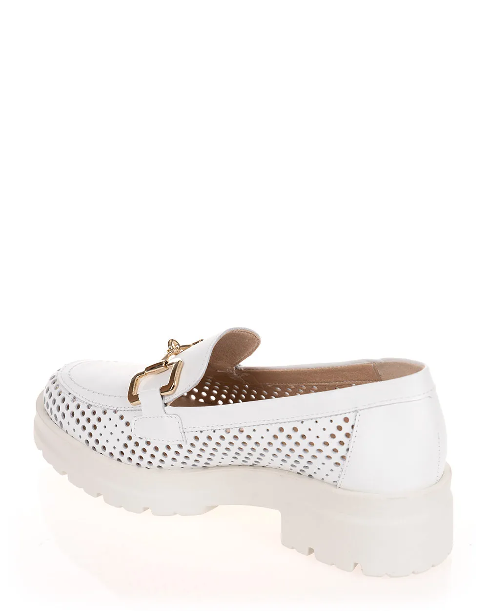 Pitillos 5652 Blanco Leather Summer Brogue