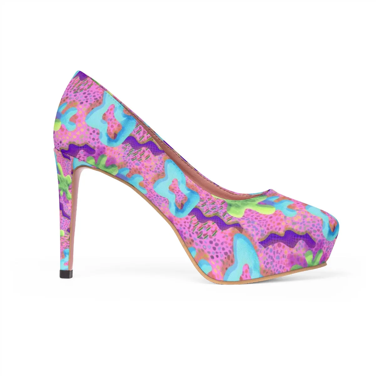 Saved by the Splat Platform Heels