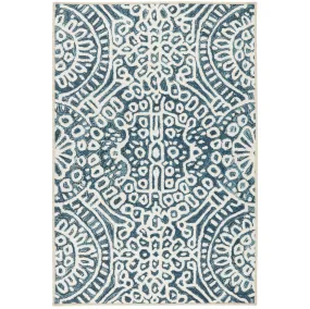 Temple Ink Machine Washable Rug