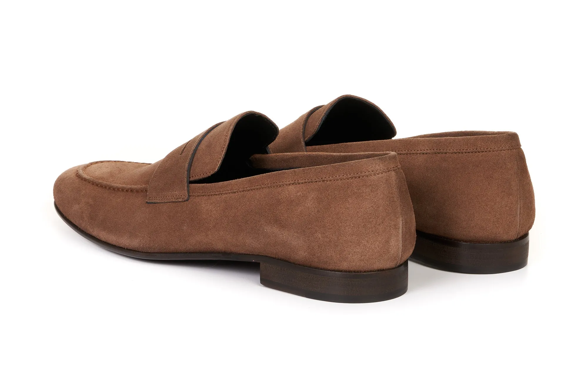 The Edward Penny Loafer - Light Brown Suede