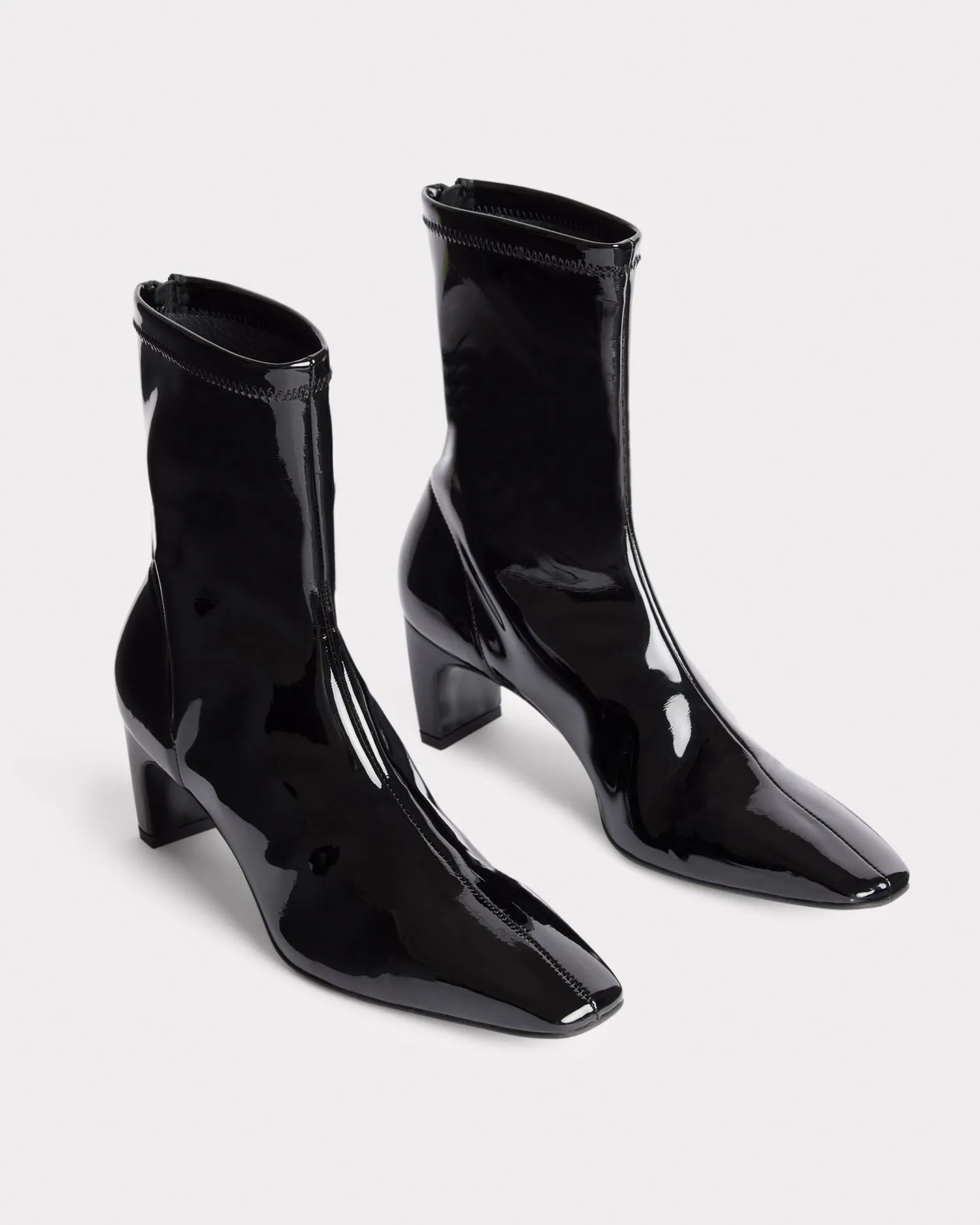 The Glove Boot | Black Patent