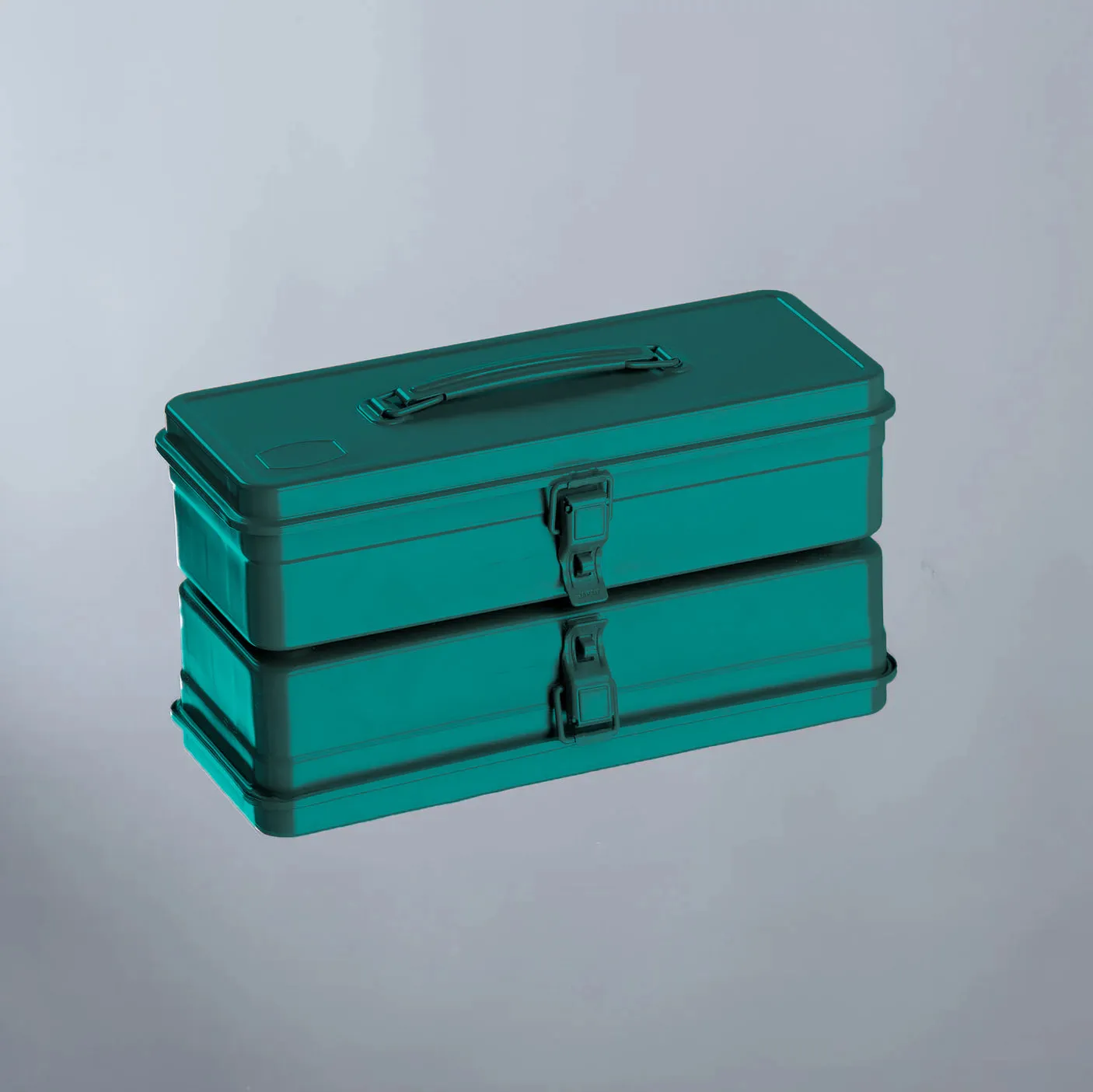 TOYO Trunk Shape Toolbox T-320 AG (Antique Green)