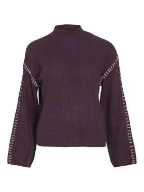 VISIGGA Pullover - Plum Perfect