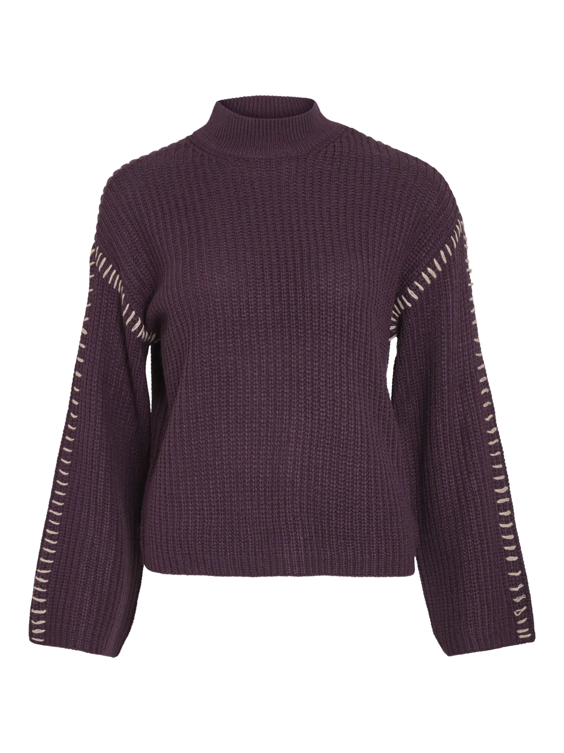 VISIGGA Pullover - Plum Perfect