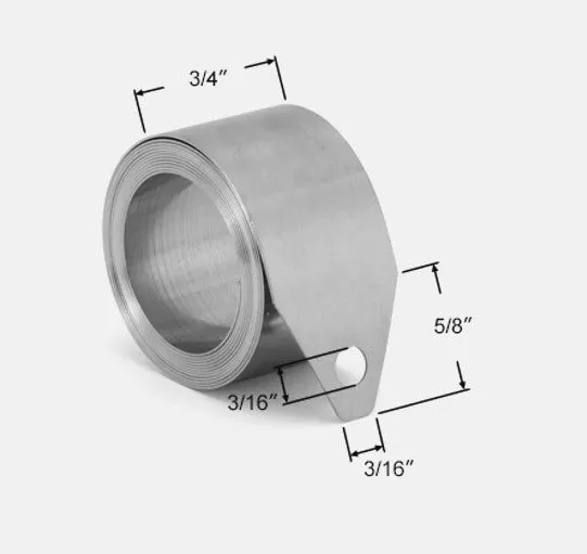 WRS Certainteed 96 Series Single Coil for Constant Force Balances, Short Tongue - 9 lbs