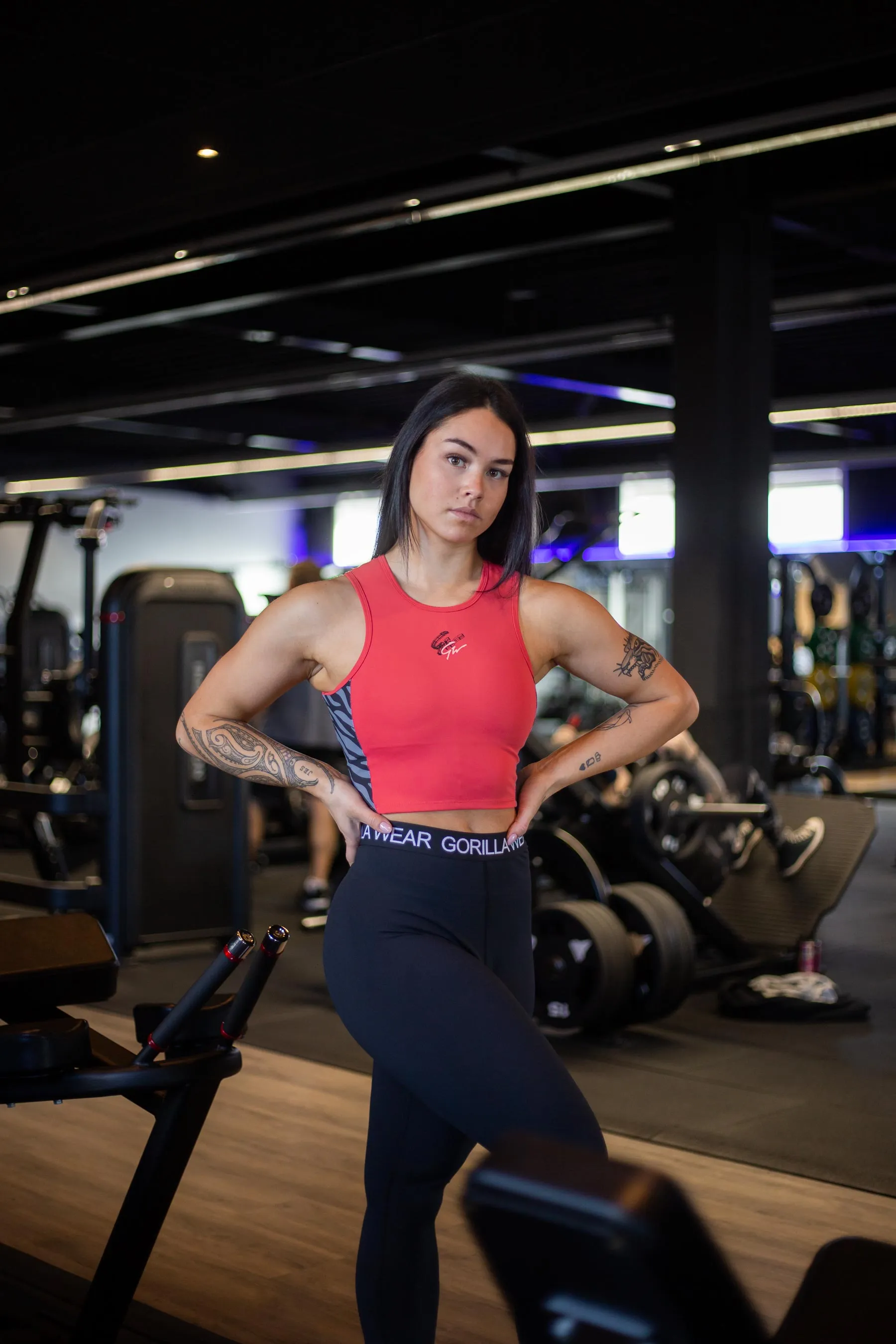 Zion Crop Top - Red